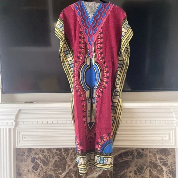 CAFTAN COVERUP LOUNGE ROBE - Picture 2 of 8